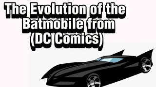 "The Batmobile" Evolution in Cartoons, Movies and Shows (DC Comics)