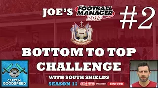 FM17 | Bottom to Top Challenge (South Shields) | S01 E02: NEW TACTIC | FM17 LLM Let's Play