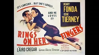 Комедия  Кольца на ее пальцах (1942) Henry Fonda Gene Tierney Laird Cregar