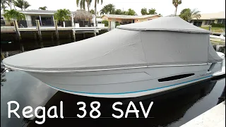 BIG Center Console Boat COVER! Regal 38 SAV!