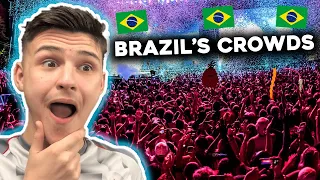 British Guy Reacts To Brazilian Crowd's (Music) ! BRAZIL BEST CROWD IN THE WORLD ? |🇬🇧UK Reaction