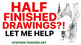 Trouble Finishing Your Drawings?