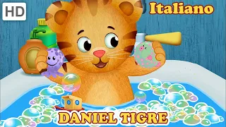 È l'ora del bagno! | Abitudini salutari (episodi completi) | Daniel Tigre in Italiano