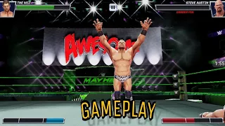 WWE MAYHEM THE MIZ GAMEPLAY!!