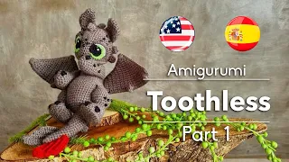 Tutorial TOOTHLESS Amigurumi - Part 1