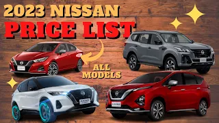 Nissan Price List 2023 Philippines - All Models