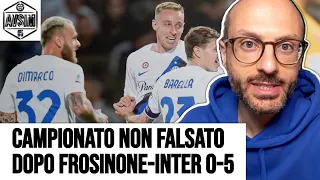 Frosinone-Inter 0-5 NON HA falsato la lotta salvezza! Ma Sassuolo e Udinese non da Serie A ||| Avsim
