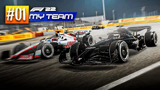 F1 2022 - MY TEAM - GP DO BAHREIN 50% - O INÍCIO DE UMA NOVA ERA! - EP 001