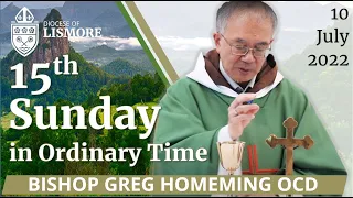 Catholic Mass Today 15th Sunday in Ordinary Time 10 July 2022 Bishop Greg Homeming Lismore Australia