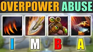 Broken Ranged Hero Overpower Mechanics [Imba Attack Speed Abuse] Dota 2 Ability Draft