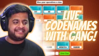 Codenames with Gareeb,Choco,Swishy ,Potato & Daddycool