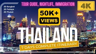 Thailand 7 days itinerary | Thailand tour in budget | Thailand complete travel guide