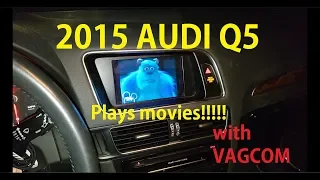 Audi MMI 3G has Videos & Movies enabled!!! (Varies from 2009 to 2017 A4, A5, A6 & Q5 models)