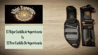 El Mejor Cuchillo De Supervivencia Vs El Peor Cuchillo De Supervivencia