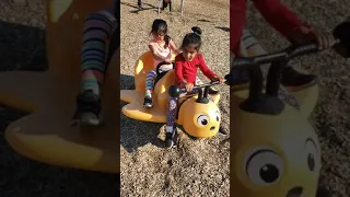 Punjwani Sisters having fun in the park. #Shorts