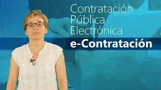 Curso de Contratación Pública Electrónica: e-Contratación