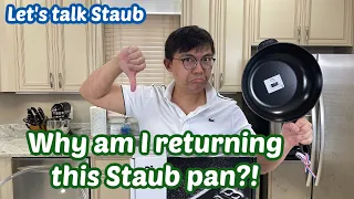 Why am I returning the staub daily pan?! | Staub Unboxing | Zwilling Return Policy