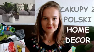 ZAKUPY Z POLSKI HOME DECOR KSIĄŻKI HAUL ZAKUPOWY AKCESORIA I DEKORACJE DO DOMU POŚCIEL