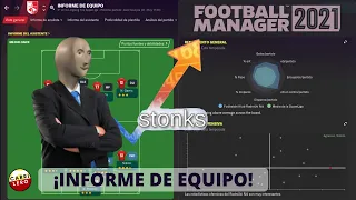 ¡No dejes de usar el Analisis de Equipo en FM21! | Football Manager 2021 Español