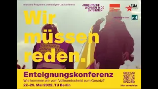 Enteignungskonferenz: Tag 1 (Auftaktveranstaltung)