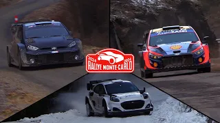 BEST OF Tests Rallye Monte Carlo 2024 - MAX ATTACK ON TARMAC / ICE / SNOW