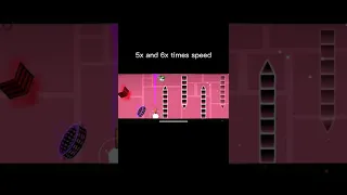 5x and 6x speed in Geometry Dash