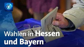 Umfrage vor Landtagswahlen in Bayern und Hessen: Zahlreiche Wahlberechtigte unentschlossen