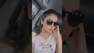 laiba khan in car#shorts