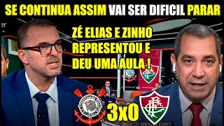 ZÉ ELIAS E ZINHO VAI DIRETO AO PONTO ! CORINTHIANS GOLEIA O FLUMINENSE ! CORINTHIANS 3X0 FLUMINENSE