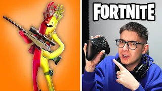 PRIMEIRA VEZ NO FORTNITE COM FLAKES E MANTEIGA