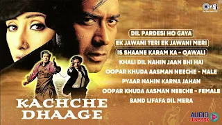Kachche Dhaage Non Stop Songs | Audio Jukebox | Ajay Devgan, Manisha Koirala, Nusrat Fateh Ali Khan