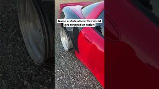 corvette Left on side of road for 15hrs 🤯🤯#c5 #corvette #jdm #cars #shorts #fyp  #fails