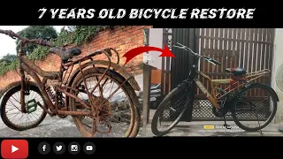 7 years old bicycle restore|| OLD to NEW