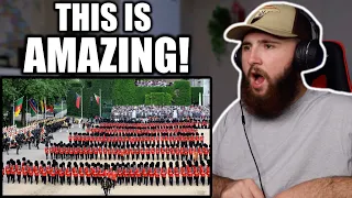 AMERICAN Reacts to Trooping The Colour - Escort To The Colour