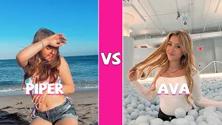 Piper Rockelle Vs Ava Kolker TikTok Dances Compilation (June 2022)