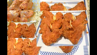 Kib kooj tis qaib noj qab heev (How to make perfect crispy chicken wings )