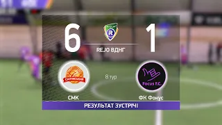 Обзор матча I СМК 6-1 ФК Фокус I Турнир по мини футболу в городе Киев