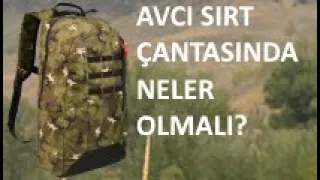 Avcı Sırt Çantasında Neler Olmalıdır?