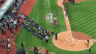 Cleveland Indians 2017 Opening Day line up