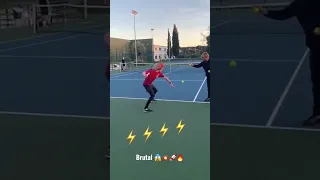 Our favorite BWEH video. Andrey Rublev's racket head speed is crazy 💥
