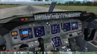 Microsoft Flight Simulator X Взлет-посадка" GPS (FMS), курс,ИЛС 5 лет спустя (продолжение)