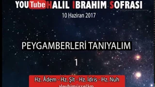 Hz.Adem - Hz.Şit - Hz.İdris - Hz.Nuh (a.s)