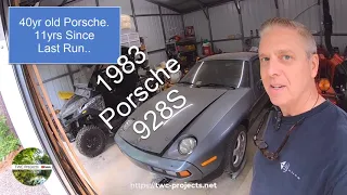 114-My 1983 Porsche 928S hasn't run in 11yrs. What's wrong still?