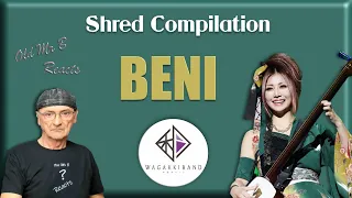 Wagakki Band | Beni Ninagawa Shred Compilation (Reaction)