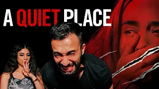 A Quiet Place (2018) MOVIE REACTION *FIRST TIME WATCHING*