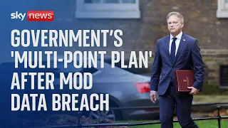 Watch live: Defence Secretary Grant Shapps delivers statement following MoD data breach