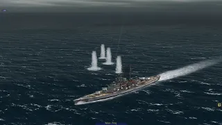 Bismarck vs Nelson (Atlantic fleet)