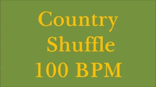 [Drum Loop for Practice] country shuffle 100 bpm