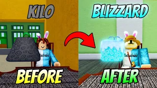 ❄️Trading From Kilo To Blizzard Fruit | Blox Fruits Update 18