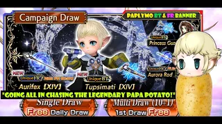 DFFOO[GL] "Going all in chasing the Legendary Papa Potato!" Papalymo's GL & JP's FR & BT release!
